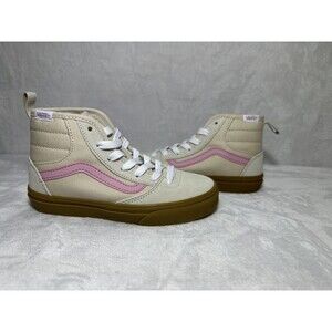 Vans Ashwood Hi Decon Suede Canvas Oatmeal Gum Sneakers Size 1 US New